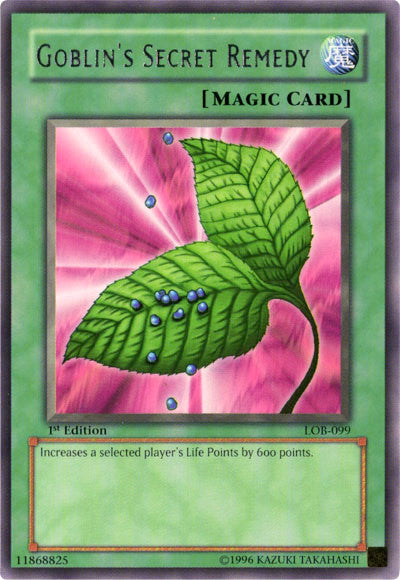 Goblin's Secret Remedy [LOB-099] Rare | Odin's Place