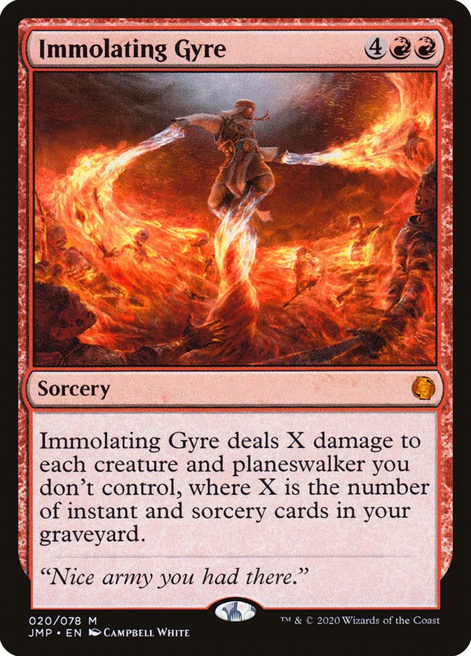 Immolating Gyre [Jumpstart] | Odin's Place