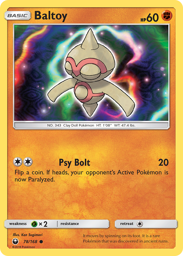 Baltoy (78/168) [Sun & Moon: Celestial Storm] | Odin's Place