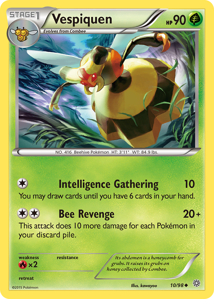 Vespiquen (10/98) [XY: Ancient Origins] | Odin's Place