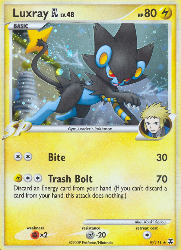Luxray GL (9/111) [Platinum: Rising Rivals] | Odin's Place