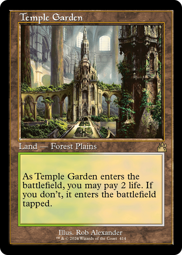 Temple Garden (Retro) [Ravnica Remastered] | Odin's Place
