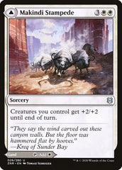 Makindi Stampede // Makindi Mesas [Zendikar Rising] | Odin's Place