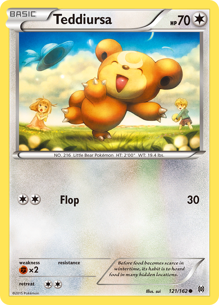 Teddiursa (121/162) [XY: BREAKthrough] | Odin's Place