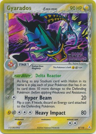 Gyarados (8/110) (Delta Species) (Stamped) [EX: Holon Phantoms] | Odin's Place
