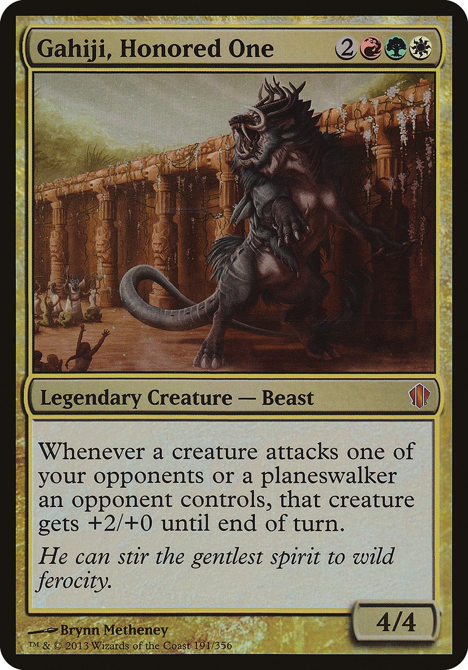 Gahiji, Honored One (191) (Oversized) [Commander 2013 Oversized] | Odin's Place