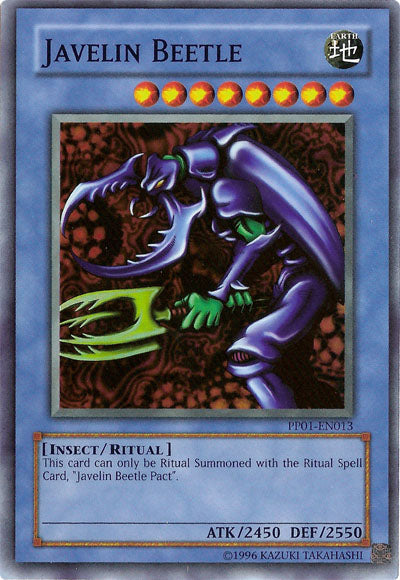 Javelin Beetle [PP01-EN013] Super Rare | Odin's Place