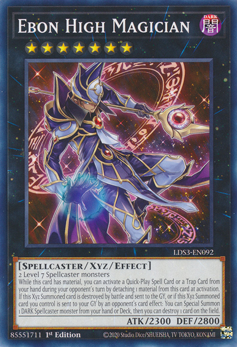 Ebon High Magician [LDS3-EN092] Common | Odin's Place