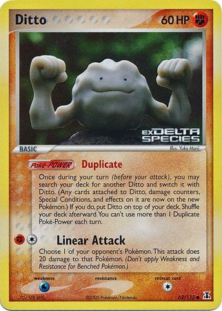 Ditto (62/113) (Stamped) [EX: Delta Species] | Odin's Place
