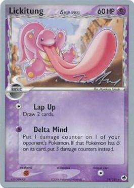Lickitung (19/101) (Delta Species) (Legendary Ascent - Tom Roos) [World Championships 2007] | Odin's Place