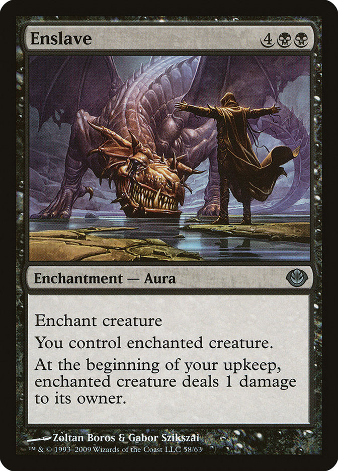 Enslave (58) [Duel Decks: Garruk vs. Liliana] | Odin's Place