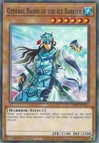 General Raiho of the Ice Barrier [SDFC-EN015] Common | Odin's Place