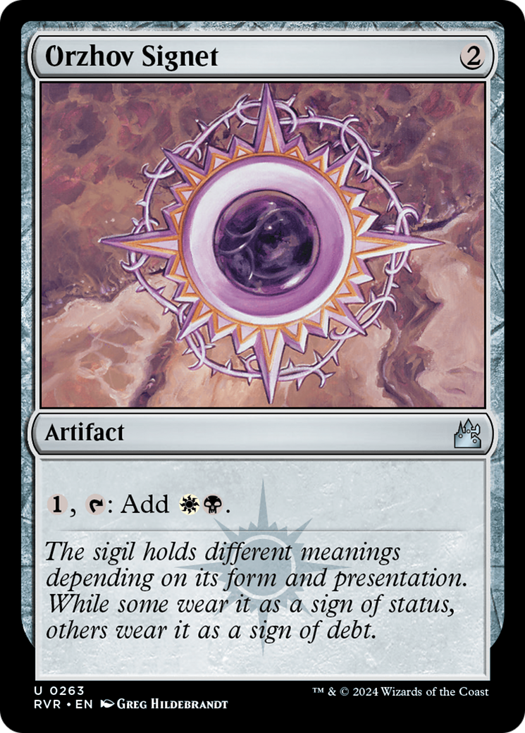 Orzhov Signet [Ravnica Remastered] | Odin's Place