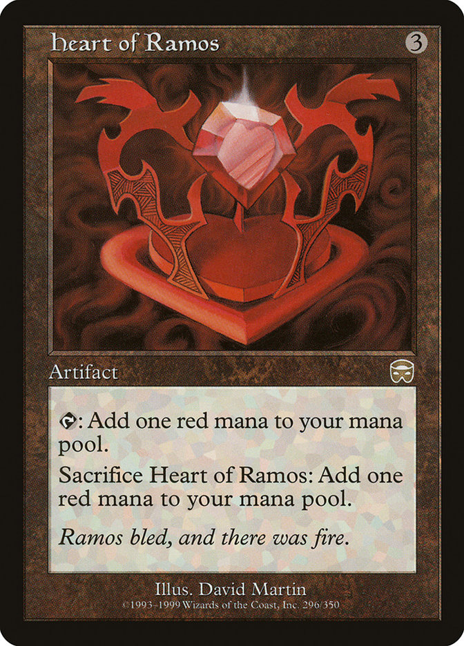 Heart of Ramos (296) [Mercadian Masques] | Odin's Place