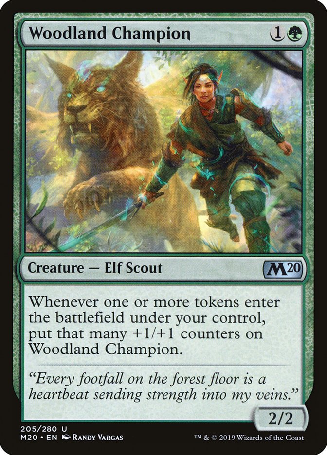 Woodland Champion [Core Set 2020] | Odin's Place
