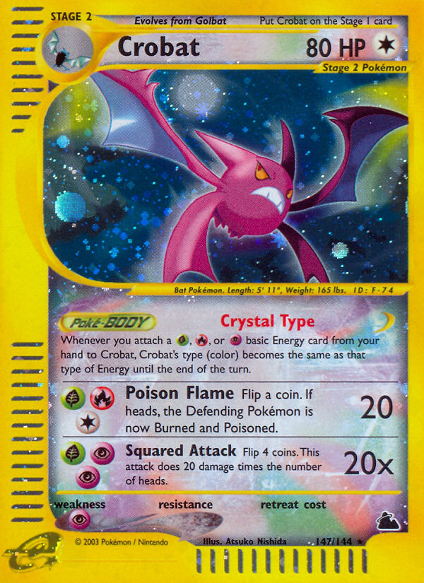 Crobat (147/144) [Skyridge] | Odin's Place