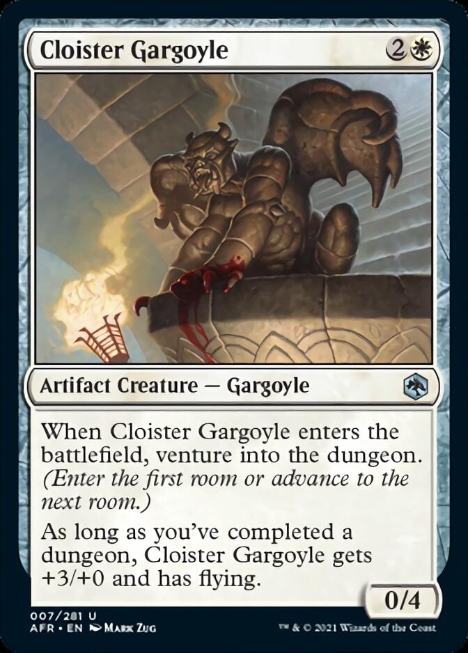 Cloister Gargoyle [Dungeons & Dragons: Adventures in the Forgotten Realms] | Odin's Place