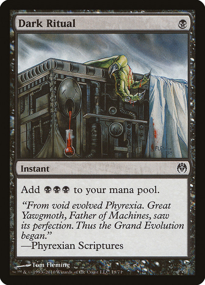 Dark Ritual (18) [Duel Decks: Phyrexia vs. the Coalition] | Odin's Place