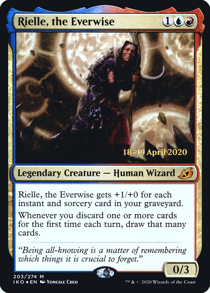 Rielle, the Everwise [Ikoria: Lair of Behemoths Prerelease Promos] | Odin's Place