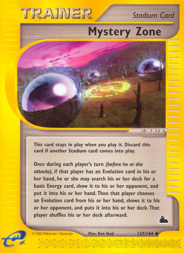 Mystery Zone (137/144) [Skyridge] | Odin's Place
