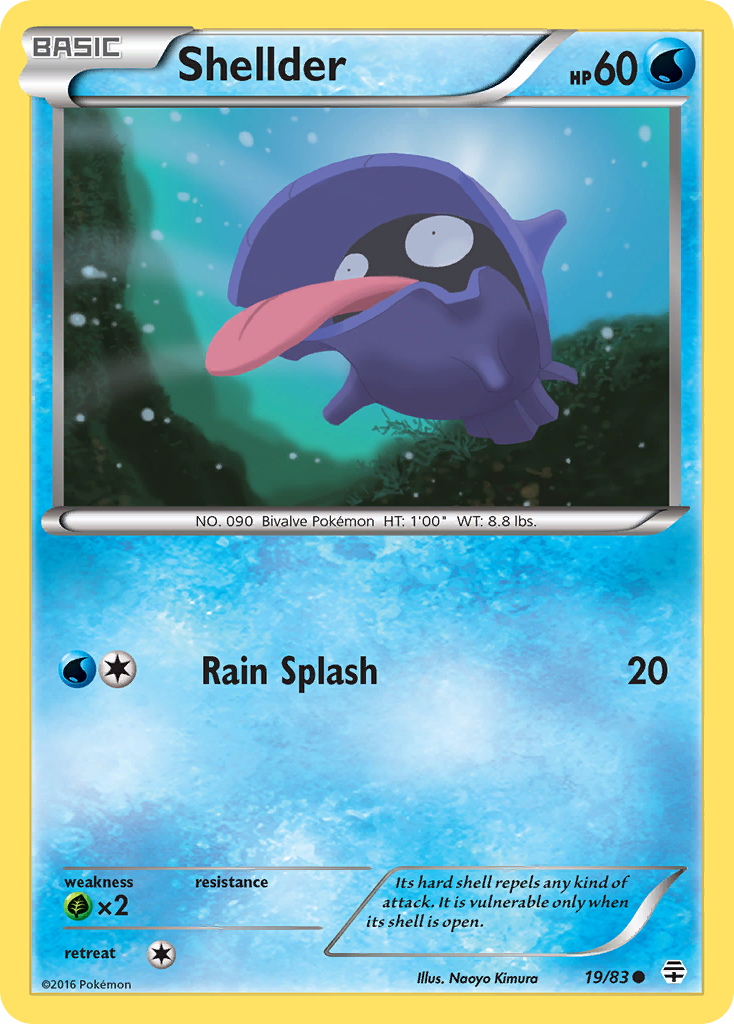 Shellder (19/83) [XY: Generations] | Odin's Place