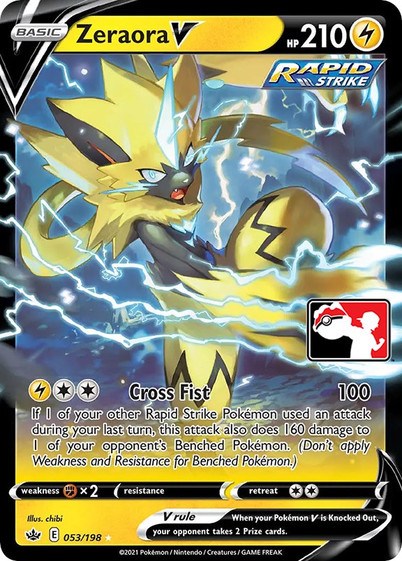 Zeraora V (053/198) [Prize Pack Series One] | Odin's Place
