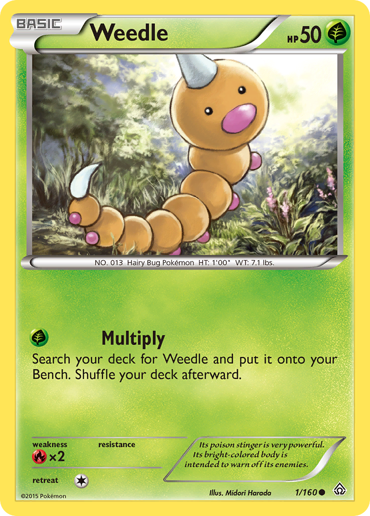 Weedle (1/160) [XY: Primal Clash] | Odin's Place