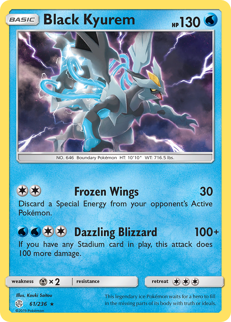 Black Kyurem (61/236) [Sun & Moon: Cosmic Eclipse] | Odin's Place