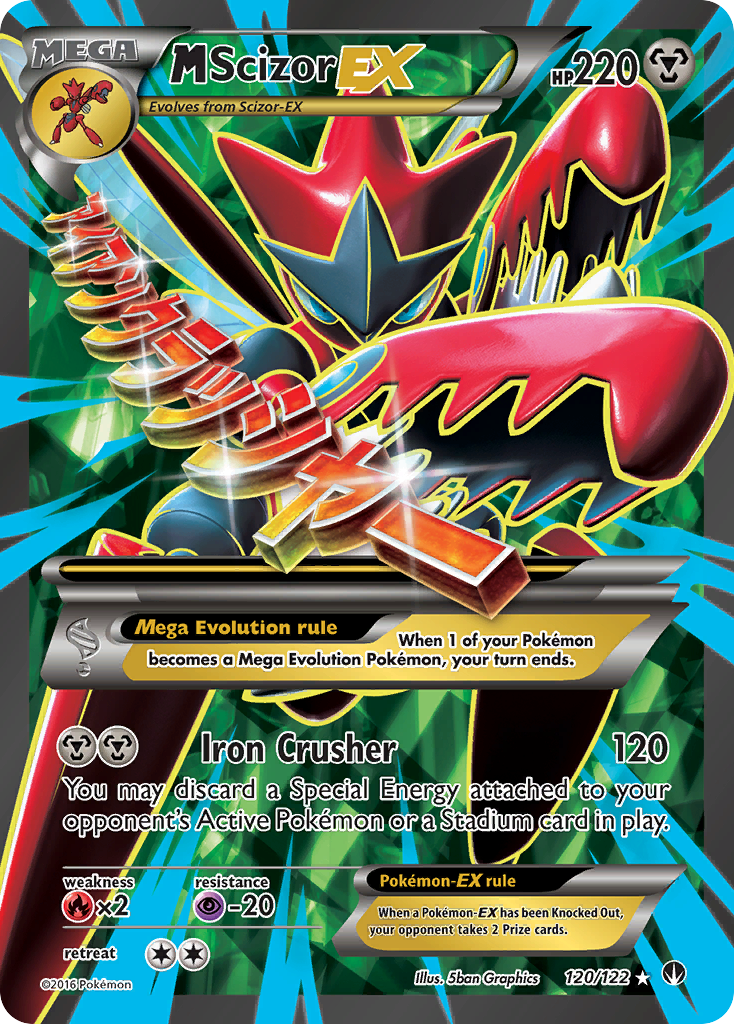 M Scizor EX (120/122) [XY: BREAKpoint] | Odin's Place