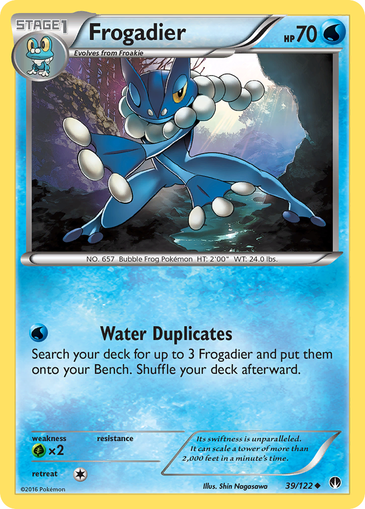 Frogadier (39/122) [XY: BREAKpoint] | Odin's Place