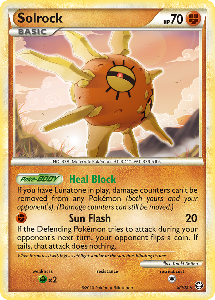 Solrock (9/102) [HeartGold & SoulSilver: Triumphant] | Odin's Place
