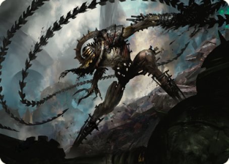 Razorlash Transmogrant Art Card [The Brothers' War Art Series] | Odin's Place