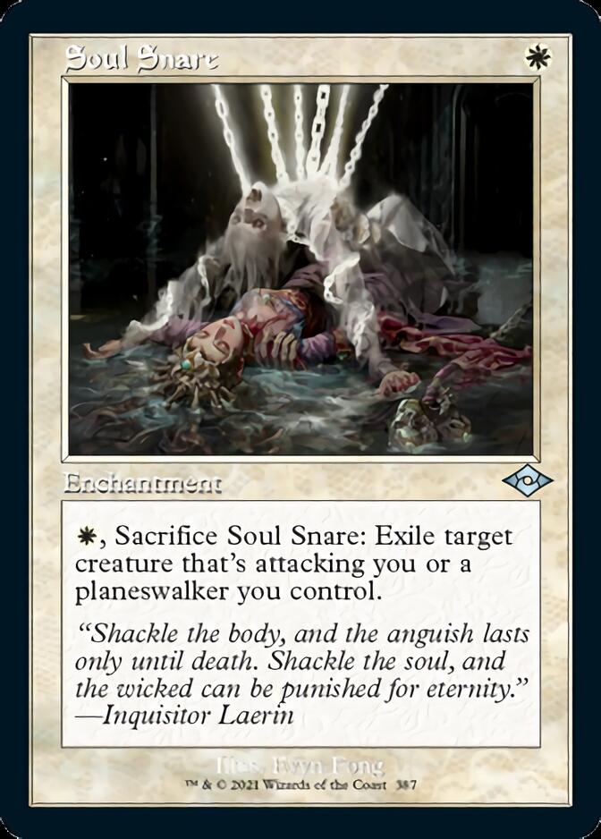 Soul Snare (Retro Foil Etched) [Modern Horizons 2] | Odin's Place