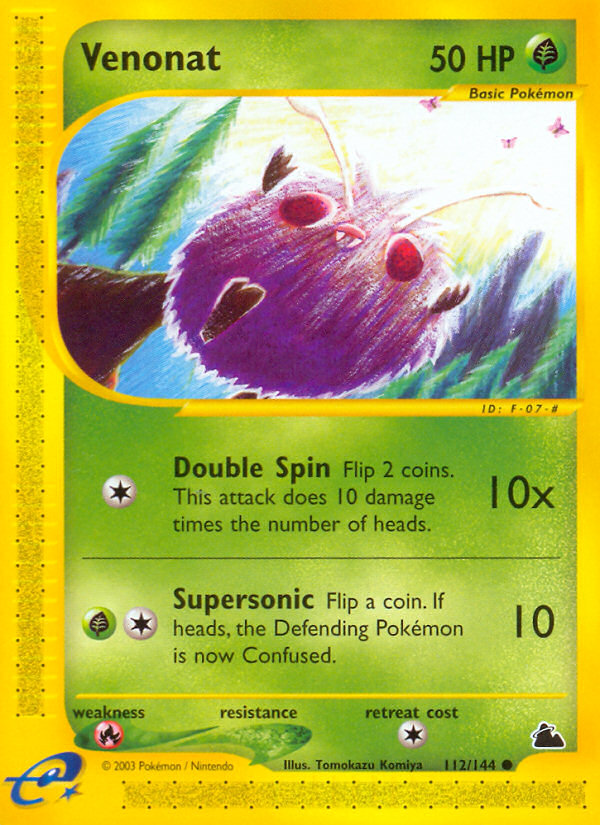 Venonat (112/144) [Skyridge] | Odin's Place
