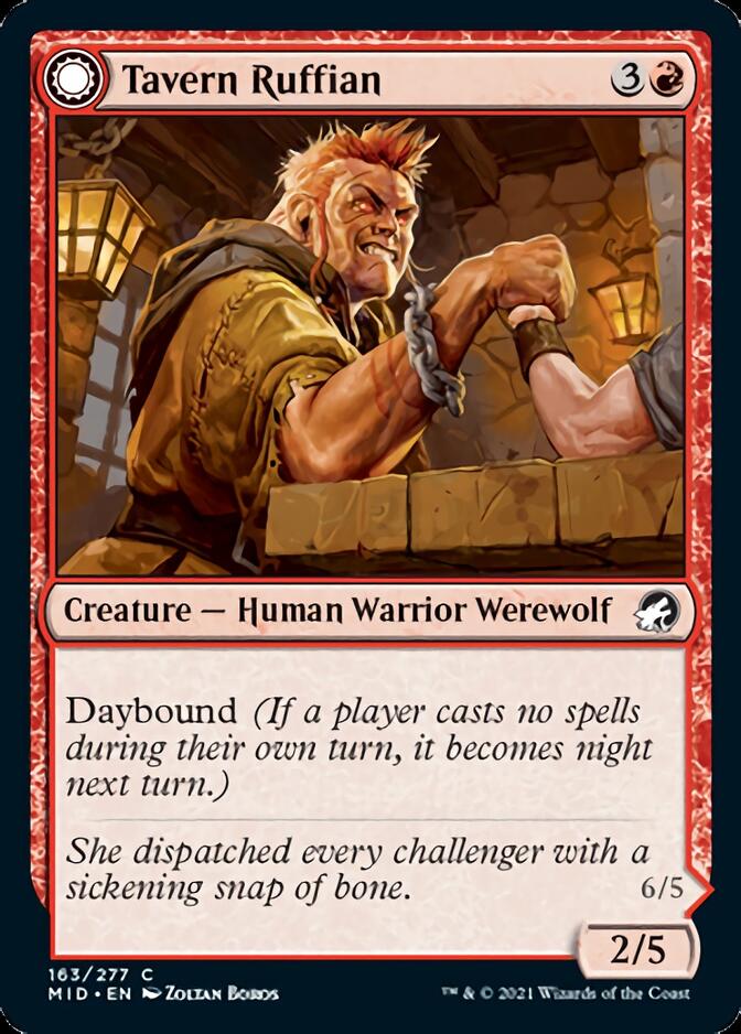 Tavern Ruffian // Tavern Smasher [Innistrad: Midnight Hunt] | Odin's Place