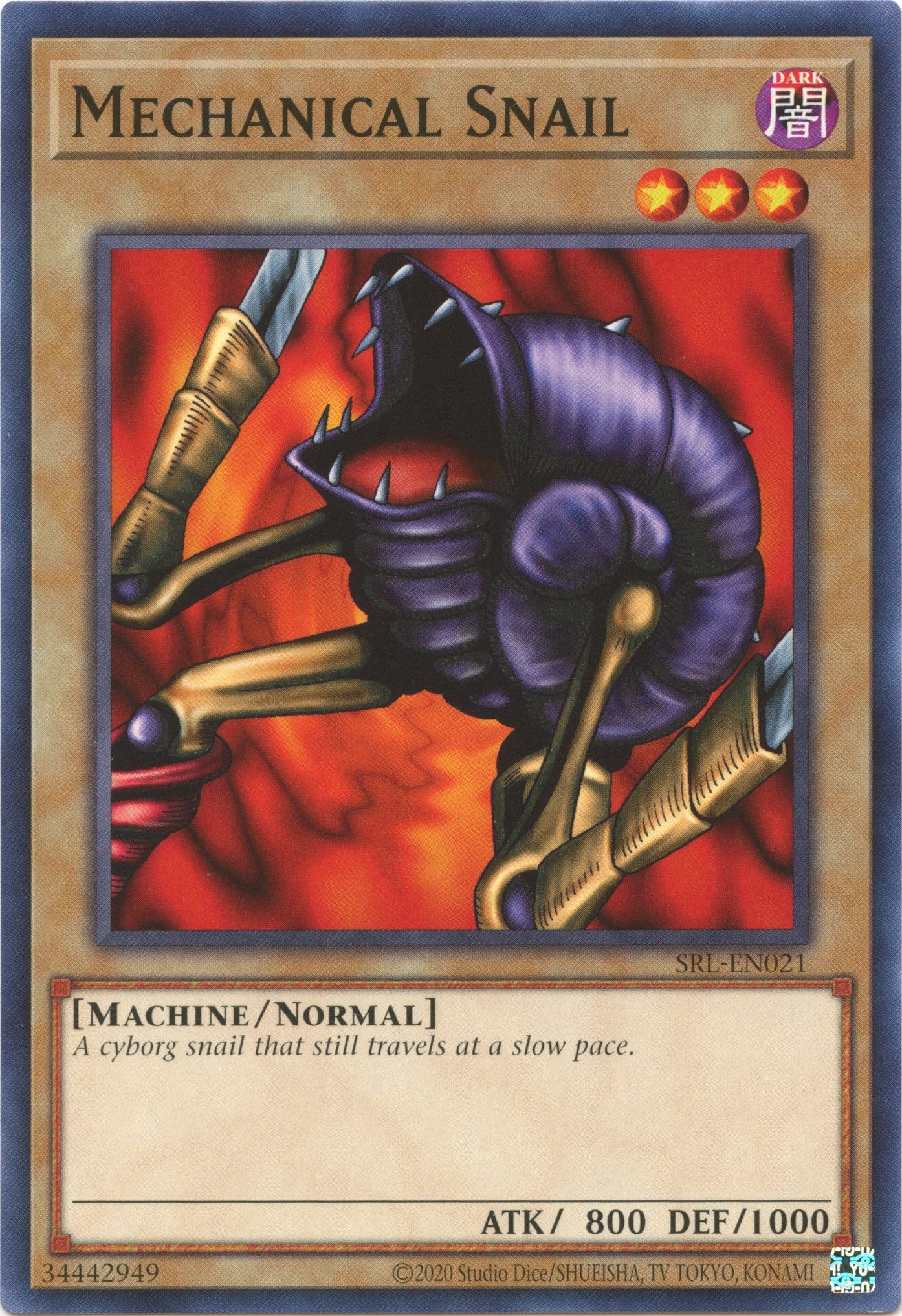 Mechanical Snail (25th Anniversary) [SRL-EN021] Common | Odin's Place