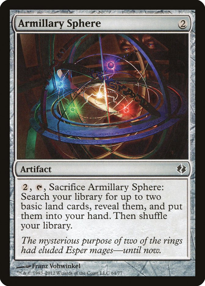 Armillary Sphere (64) [Duel Decks: Venser vs. Koth] | Odin's Place