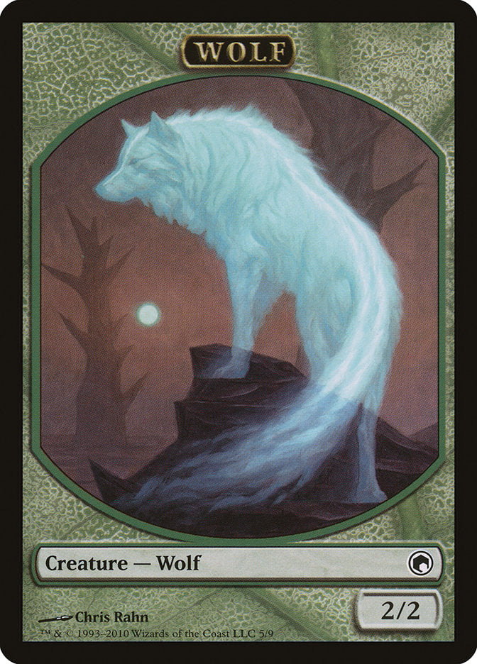 Wolf Token (5) [Scars of Mirrodin Tokens] | Odin's Place
