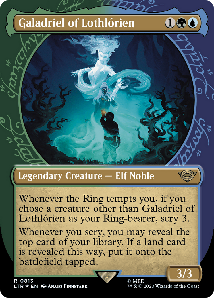 Galadriel of Lothlorien (Showcase) (Surge Foil) [The Lord of the Rings: Tales of Middle-Earth] | Odin's Place