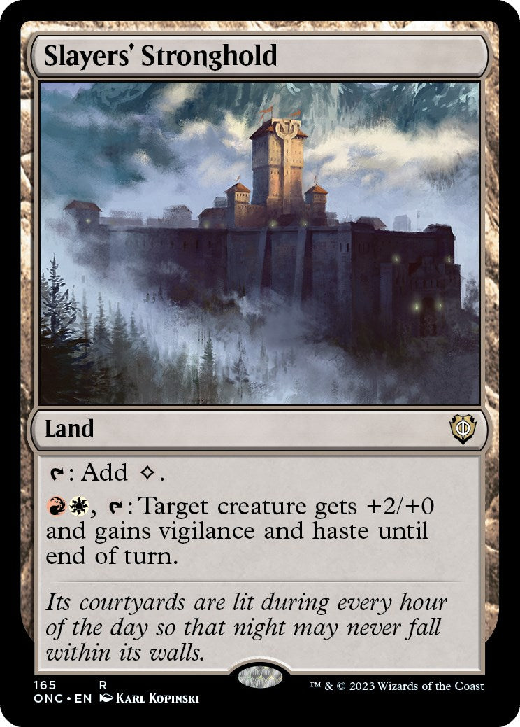 Slayers' Stronghold [Phyrexia: All Will Be One Commander] | Odin's Place