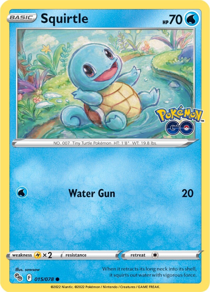 Squirtle (015/078) [Pokémon GO] | Odin's Place