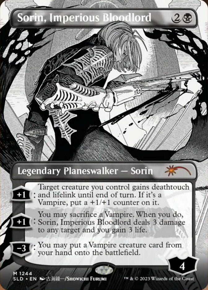 Sorin, Imperious Bloodlord (Borderless) [Secret Lair Drop Series] | Odin's Place