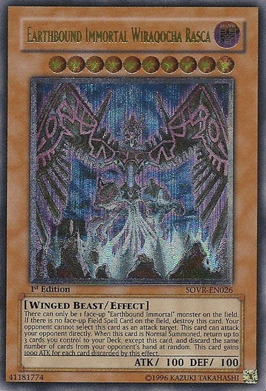 Earthbound Immortal Wiraqocha Rasca [SOVR-EN026] Ultimate Rare | Odin's Place