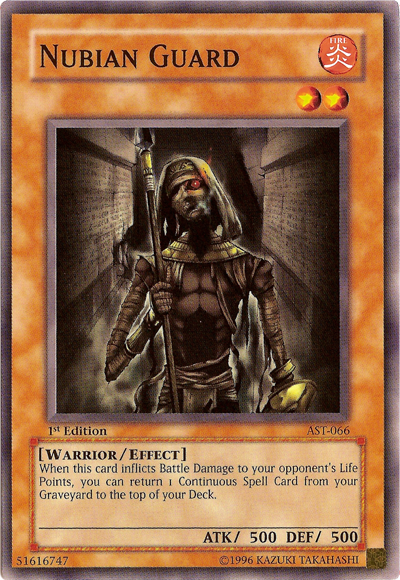 Nubian Guard [AST-066] Common | Odin's Place