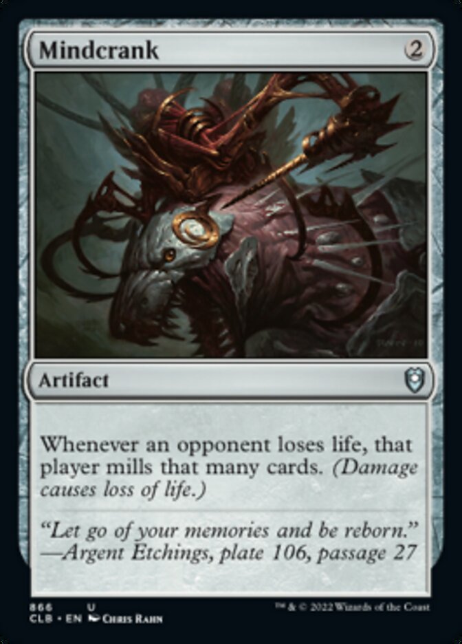 Mindcrank [Commander Legends: Battle for Baldur's Gate] | Odin's Place