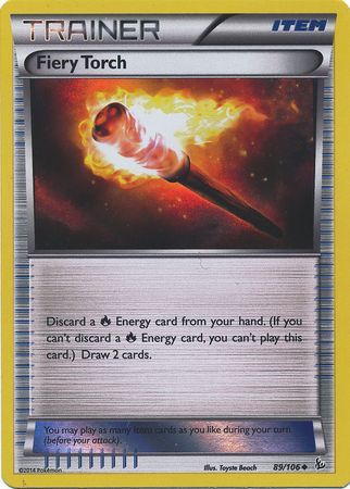 Fiery Torch (89/106) (Sheen Holo Pyroar Collection Exclusive) [XY: Flashfire] | Odin's Place