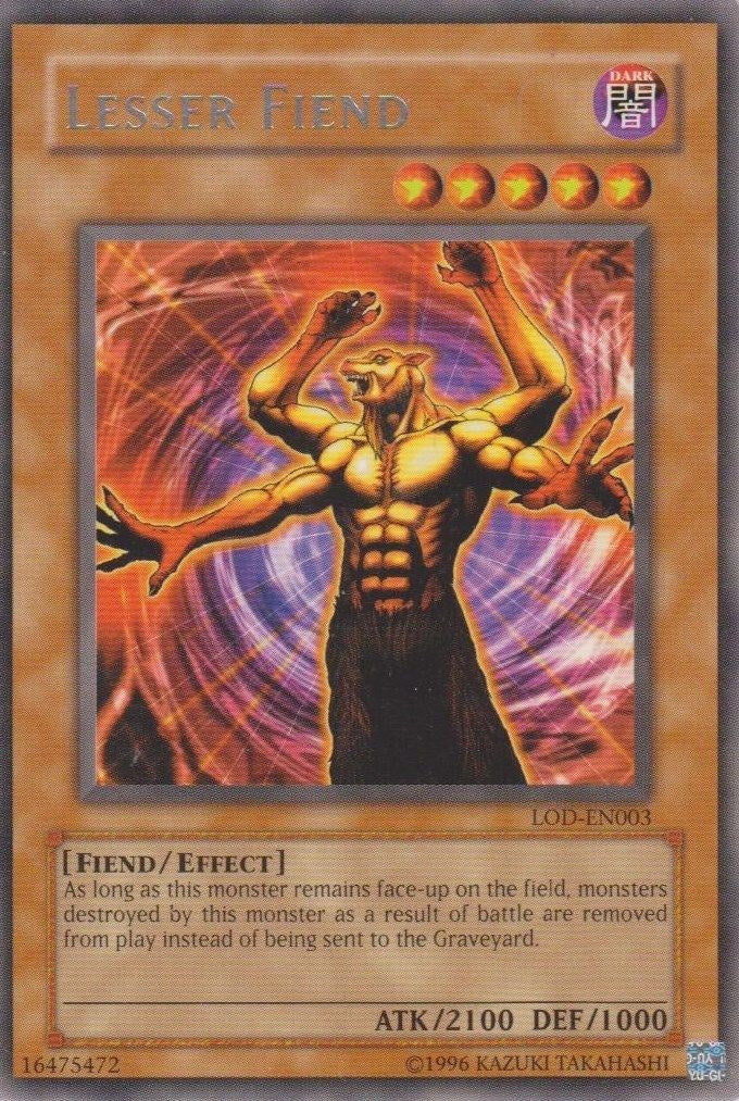 Lesser Fiend [LOD-EN003] Rare | Odin's Place