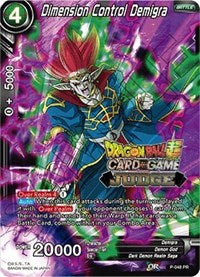 Dimension Control Demigra (P-048) [Judge Promotion Cards] | Odin's Place