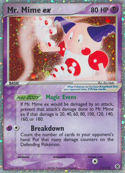 Mr. Mime ex (111/112) [EX: FireRed & LeafGreen] | Odin's Place