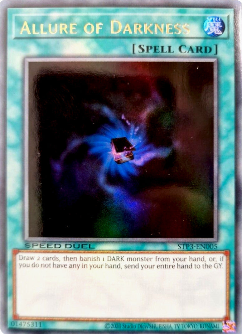 Allure of Darkness [STP3-EN005] Ultra Rare | Odin's Place